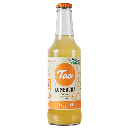 Kombucha Orgânico Basic Tangerina 275ml Tao