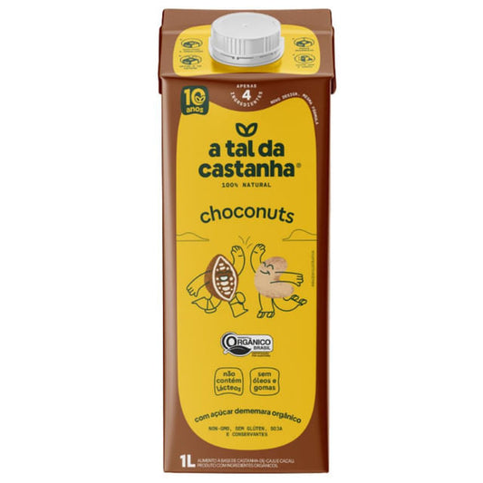 Leite Vegetal Choconuts Orgânico 1L A Tal da Castanha