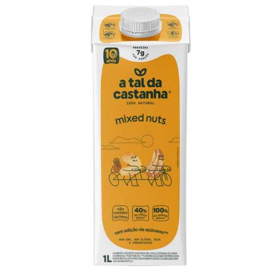 Leite Vegetal Mixed Nuts 1L A Tal da Castanha