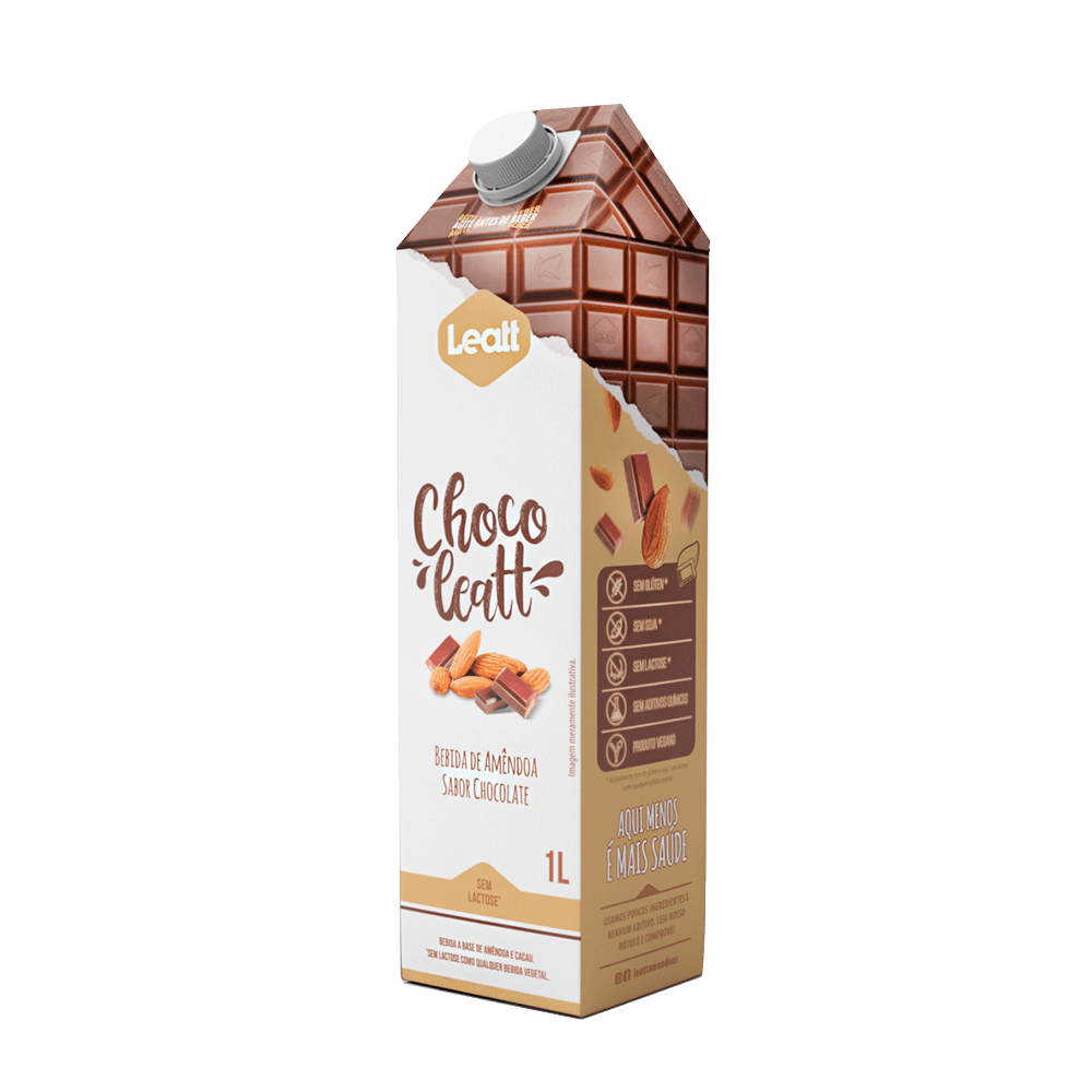 Leite de Amêndoa Chocolate 1L Leatt