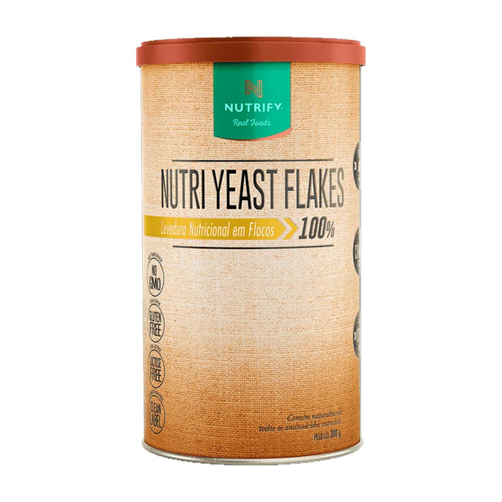 Levedura Nutricional em Flocos 300g Nutrify