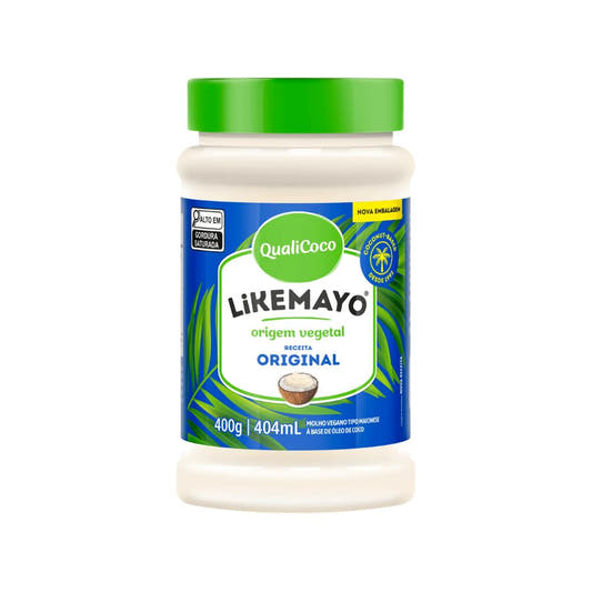 Likemayo Molho Vegano Tipo Maionese 400g Qualicoco