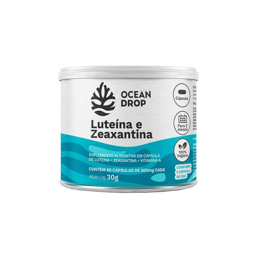 Luteína e Zeaxantina 60 Cápsulas Ocean Drop