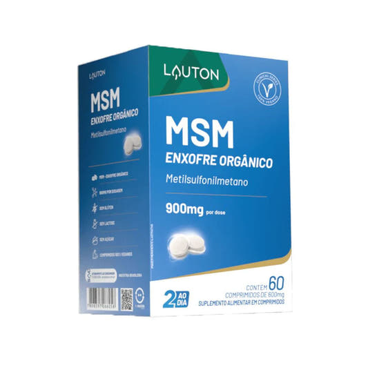 MSM Metilsulfonilmetano 60 Comprimidos Lauton