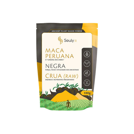 Maca Peruana Negra 100g Souly
