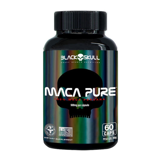 Maca Pure 60 Cápsulas Black Skull