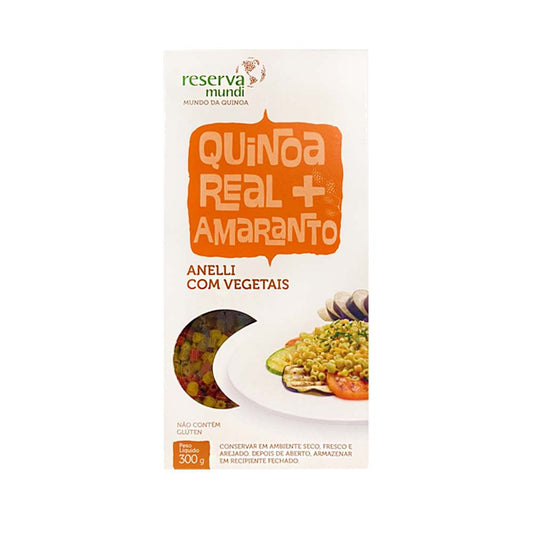 Macarrão Anelli com Vegetais 300g Reserva Mundi