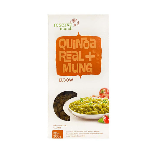 Macarrão Elbow de Quinoa Real e Mung 300g Reserva Mundi