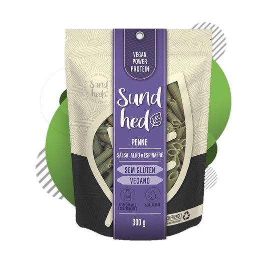 Macarrão Penne Salsa, Alho e Espinafre 200g Sundhed
