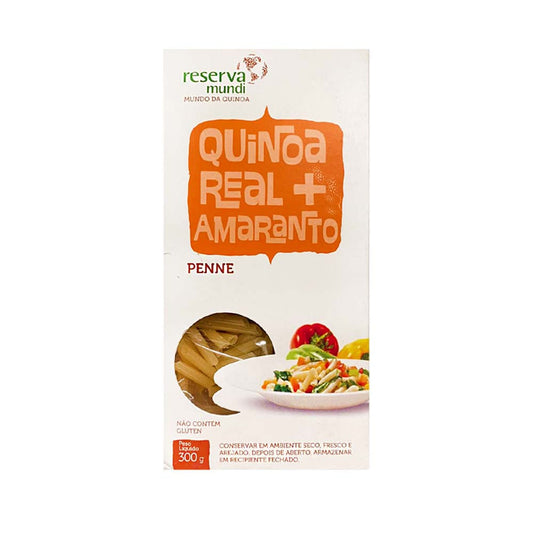 Macarrão Penne de Quinoa Real e Amaranto 300g Reserva Mundi