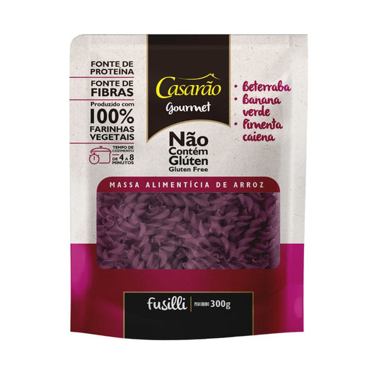 Macarrao-Sem-Gluten-Fusilli-com-Beterraba-Banana-Verde-e-Pimenta-Caiena-500g-Casarao