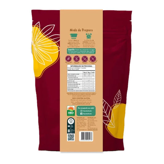 Macarrão Sem Glúten Penne Tricolor Orgânico 300g You Ka
