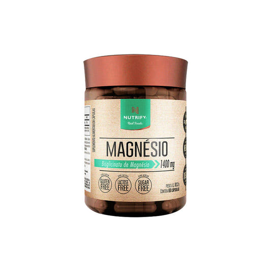 Magnésio 60 Cápsulas Nutrify