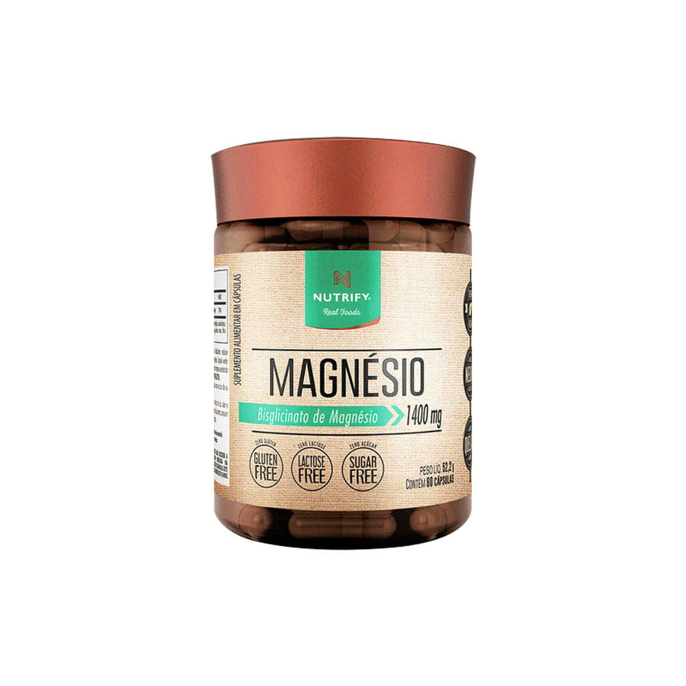 Magnésio 60 Cápsulas Nutrify