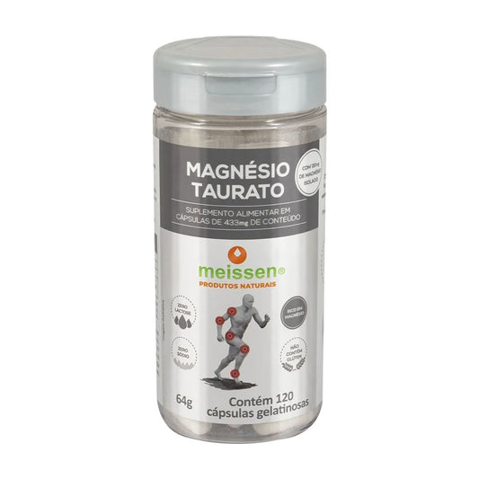 Magnésio Taurato 120 Cápsulas Meissen