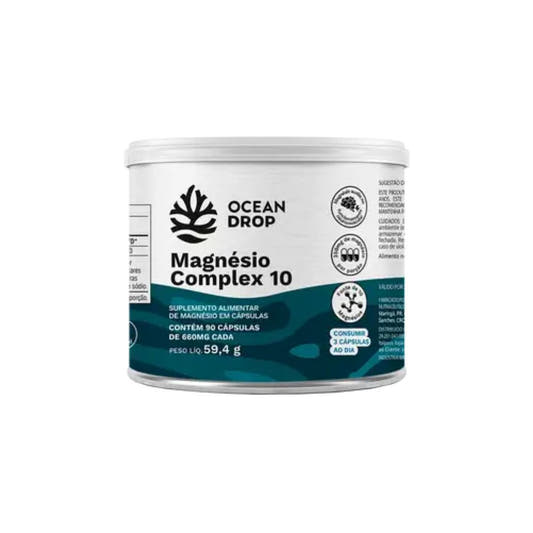 Magnésio Complex 10 90 Cápsulas Ocean Drop