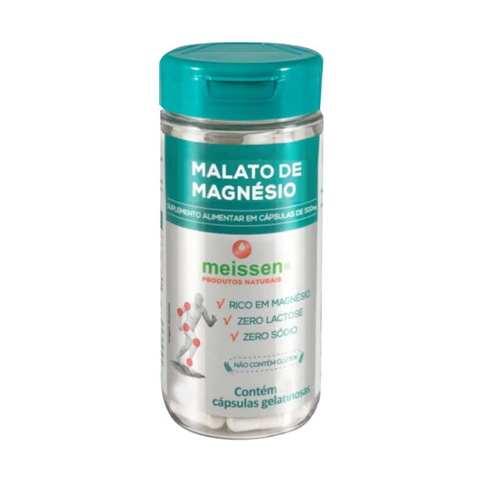 Malato de Magnésio 120 Cápsulas Meissen