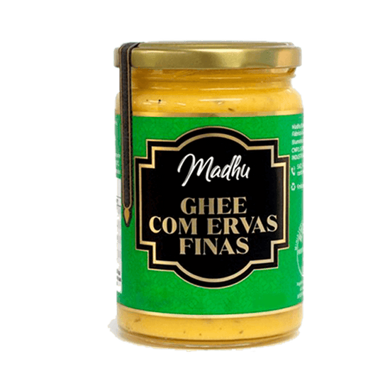 Manteiga-Ghee-Clarificada-com-Ervas-Finas-150g-Madhu-Bakery