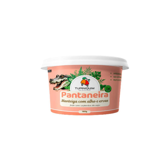 Manteiga Vegana Pantaneira com Alho e Ervas 180g Tupiniquim