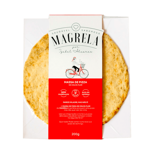 Massa de Pizza Low Carb 200g Magrela
