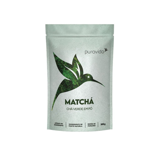 Matcha Cha Verde em Po 100g Puravida