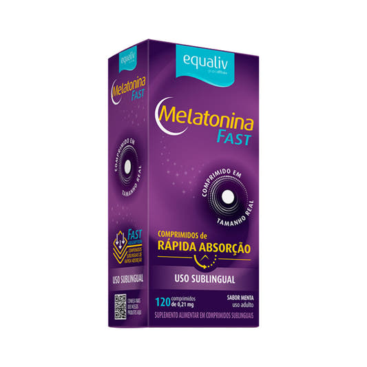 Melatonina Fast 120 Comprimidos Equaliv