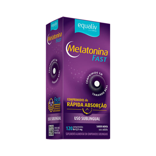 Melatonina Fast 120 Comprimidos Equaliv