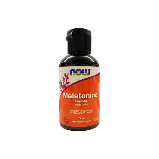 Melatonina Líquida Sabor Limão 59ml Now