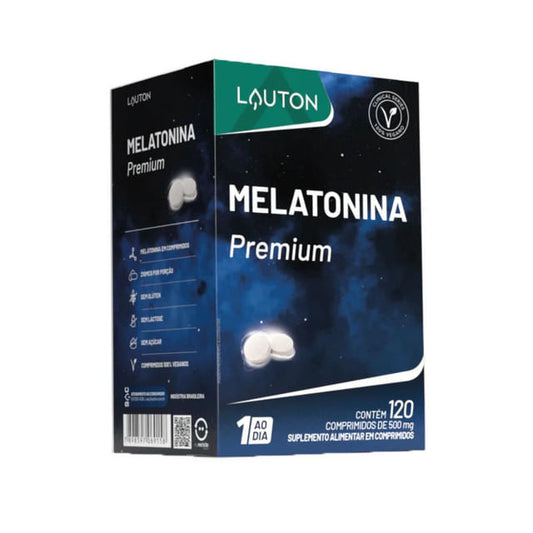 Melatonina Premium 120 Comprimidos Lauton