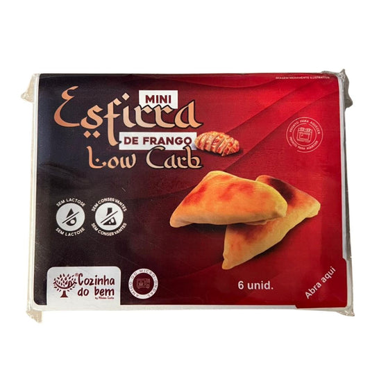 Mini Esfirra de Frango Low Carb 150g Cozinha do Bem