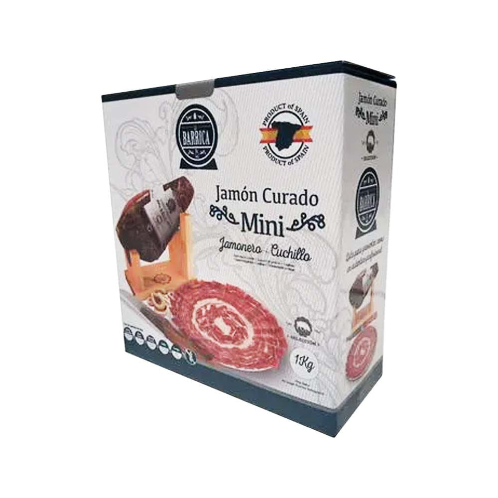 Mini Jamón Curado 1kg La Barrica