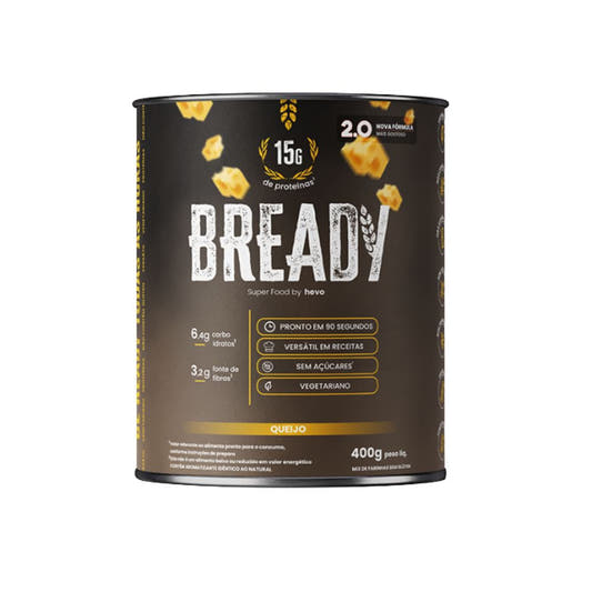 Mistura Para Pão Low Carb Sabor Queijo 400g Bready