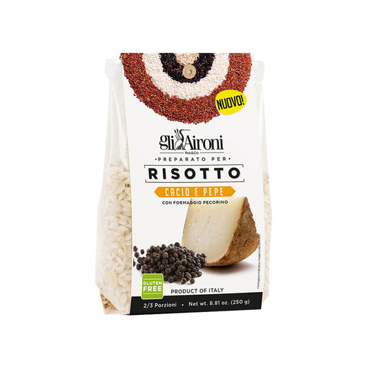 Mistura Para Risoto Cacio e Pepe 250g Gli Aironi