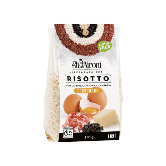 Mistura Para Risoto Carbonara 250g Gli Aironi