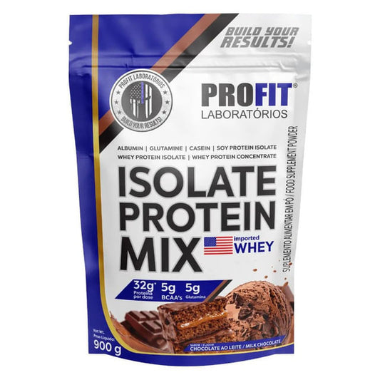 Mix de Proteínas Isoladas Chocolate ao Leite 900g Profit Labs