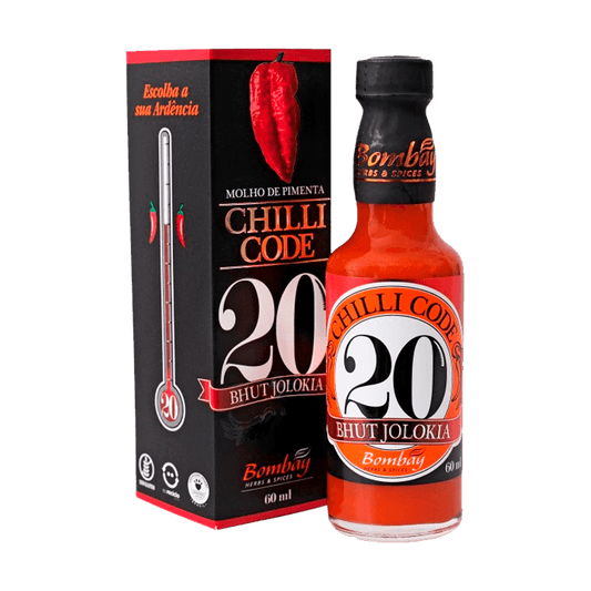Molho de Pimenta Bhut Jolokia 60ml Bombay