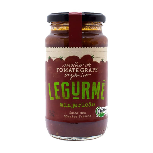 Molho de Tomate Orgânico com Manjericão 330g Legurmê