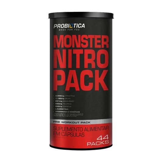 Monster Nitro 44 Packs Probiótica