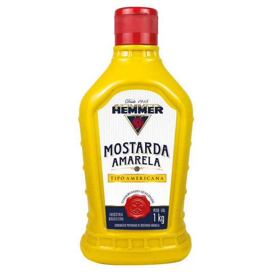 Mostarda Amarela 1kg Hemmer