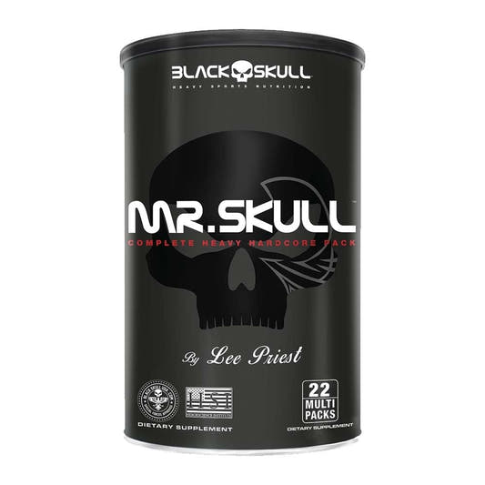 Mr. Skull 22 Packs Black Skull