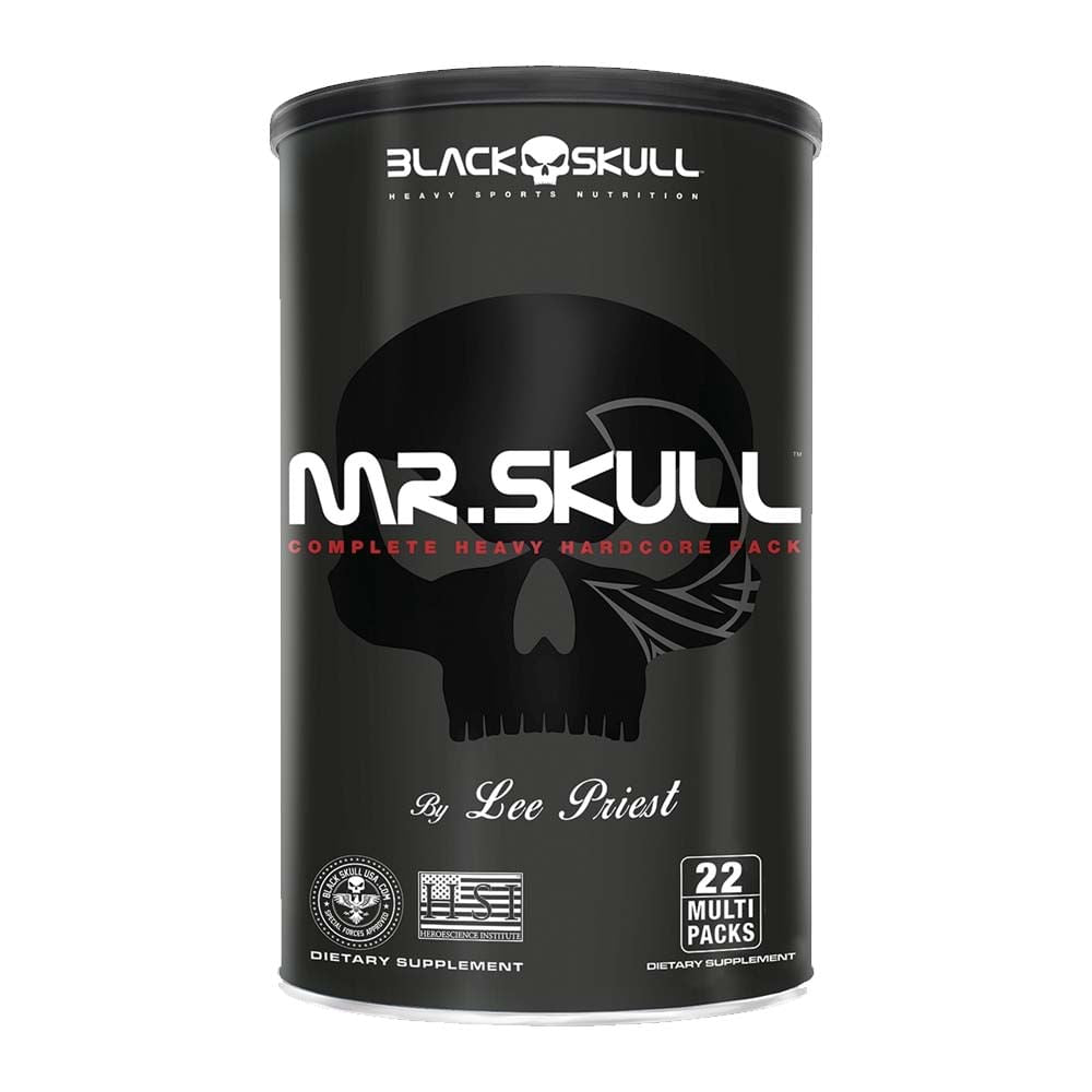 Mr. Skull 22 Packs Black Skull