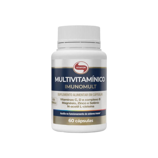 Multivitamínico Imunomult 60 Cápsulas Vitafor