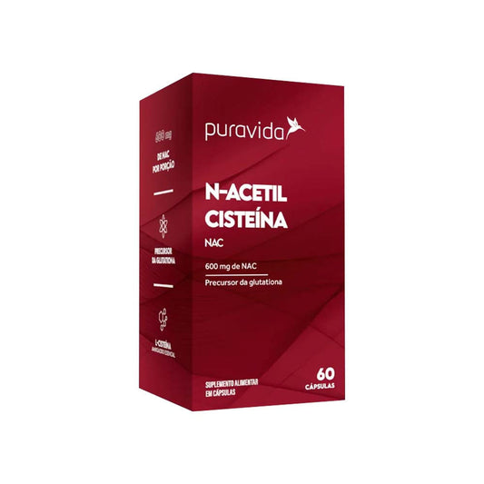 N-Acetil Cisteína 60 Cápsulas Puravida