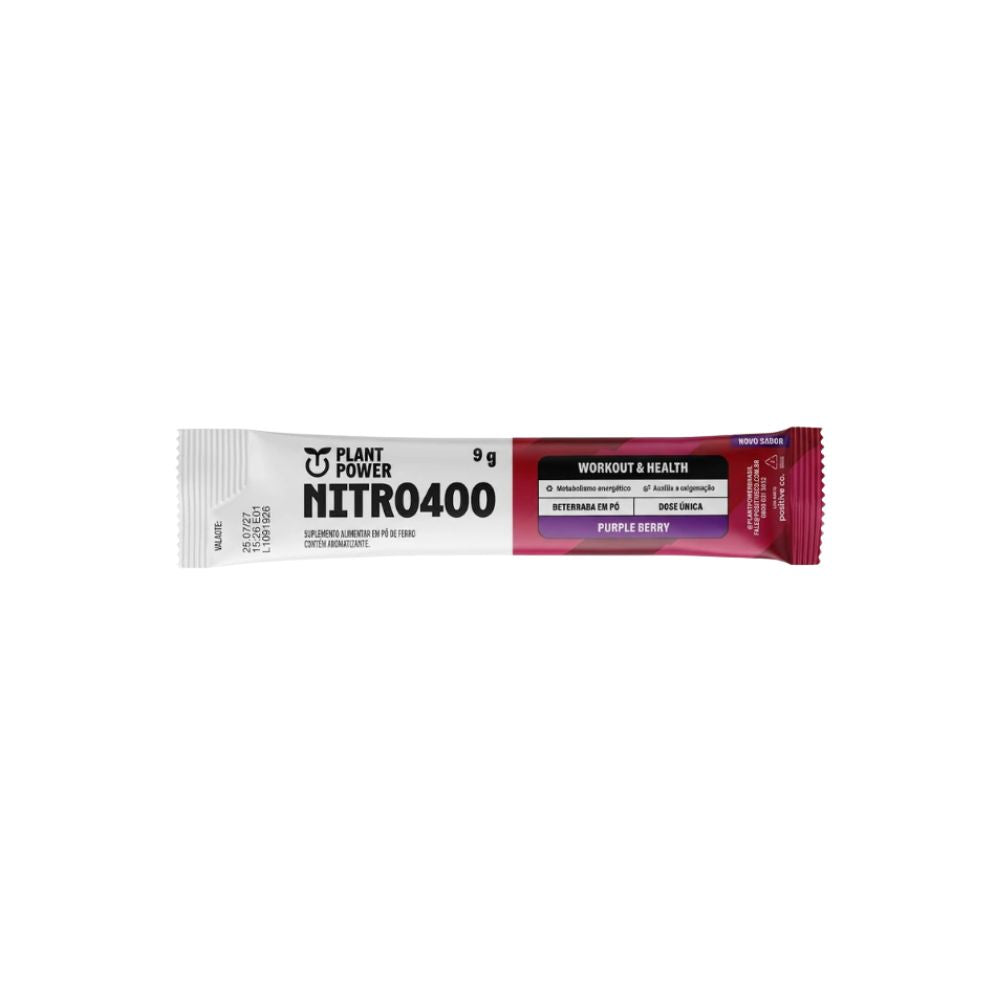 Nitro 400 Purple Berry Sachê 9g Plant Power