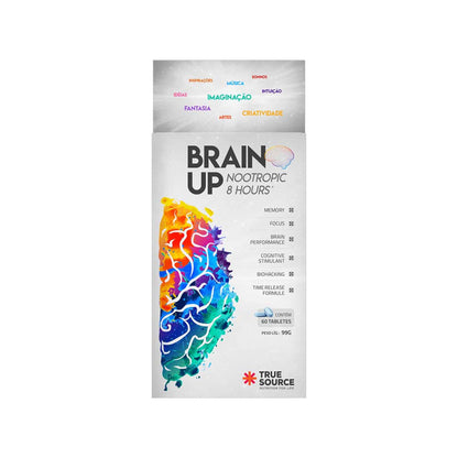Nootrópico Brain Up 60 Tabletes True Source