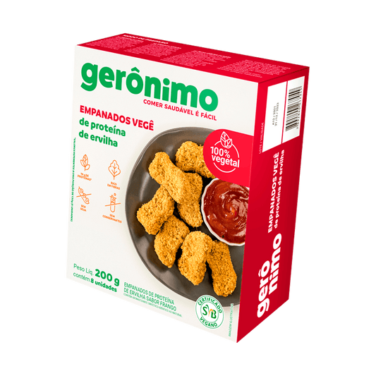 Nuggets Vegano Sabor Frango 200g Gerônimo