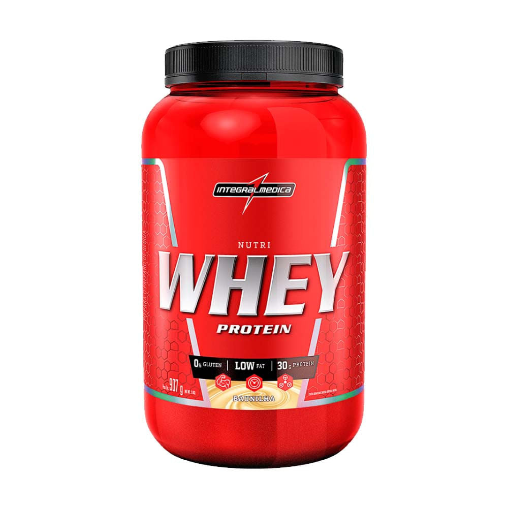 Nutri Whey Protein Baunilha Pote 907g Integralmedica