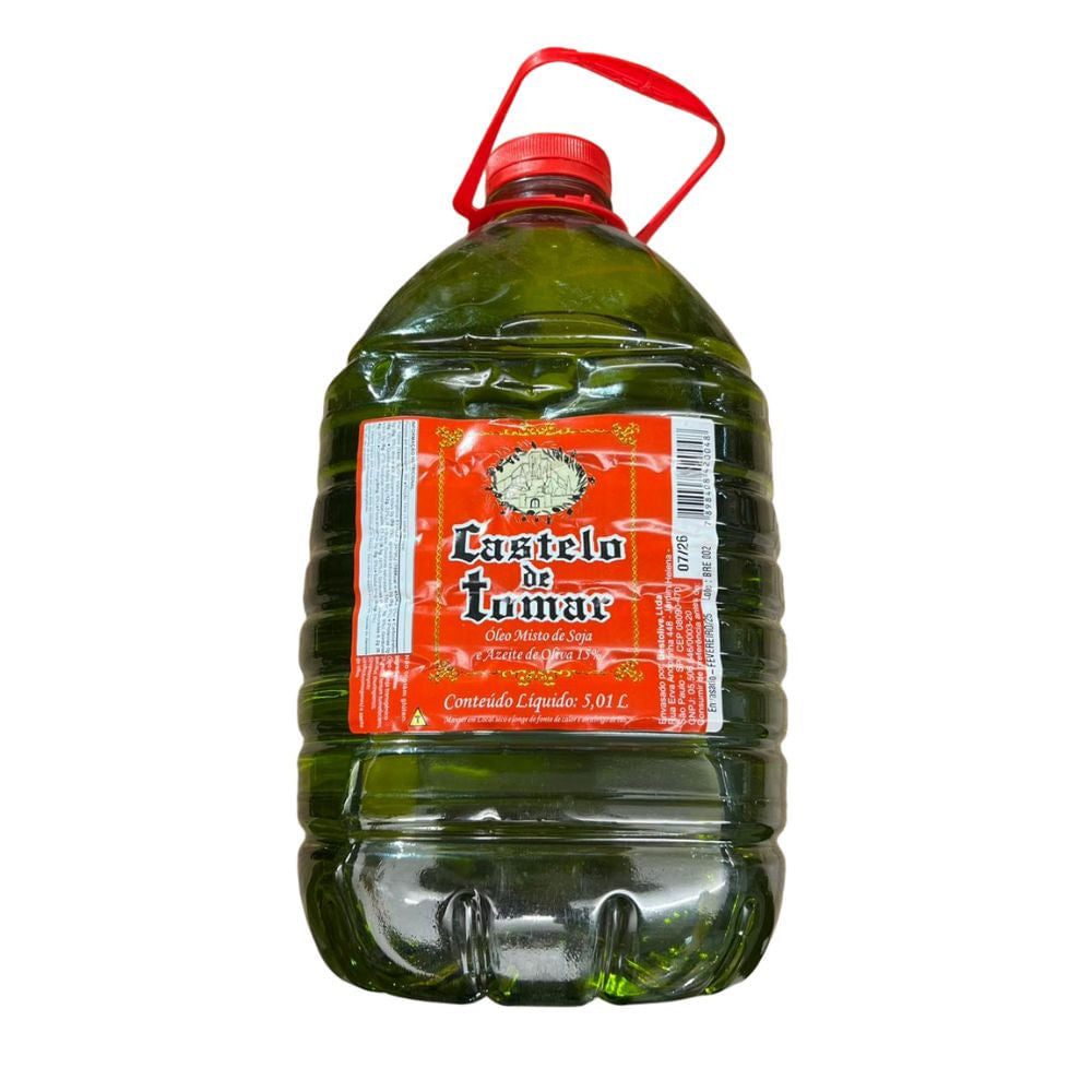 Óleo Composto de Soja e Oliva 5L Castelo de Tomar