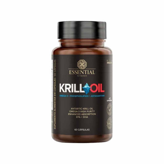 Óleo De Krill 60 Cápsulas Essential Nutrition