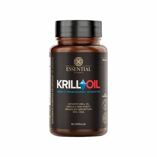 Óleo De Krill 60 Cápsulas Essential Nutrition